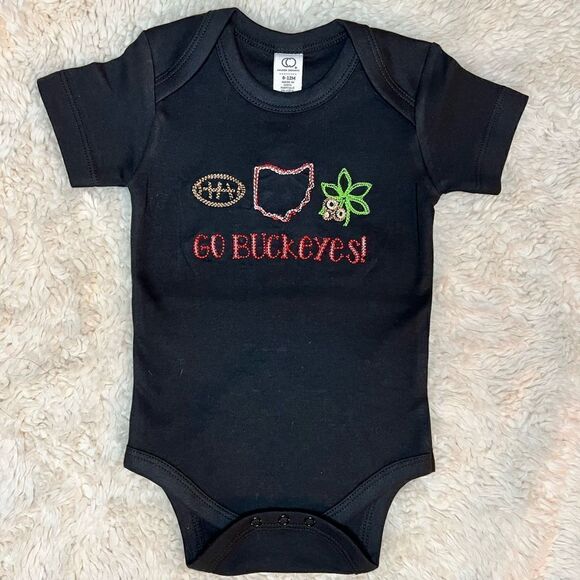 Ohio State Buckeye Baby Onesie - Picture 1 of 1